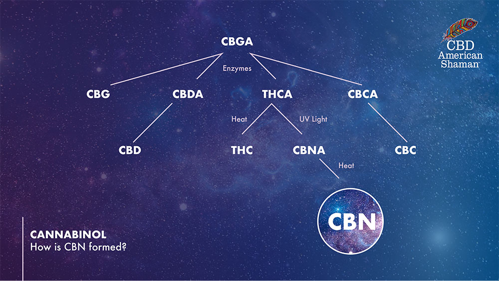 How is CBN formed?
